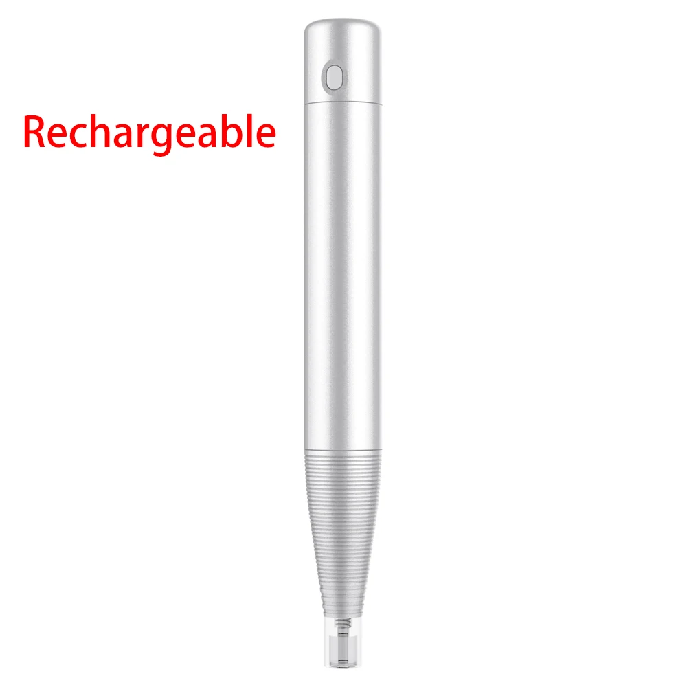 Machine-Rechargeable Dr ручка Дермо ручка машина МТС перезаряжаемая Дерма-ручка Microagulhamento ручка нано микроиглы головка профессиональное оборудование для красоты - Цвет: Machine-Rechargeable