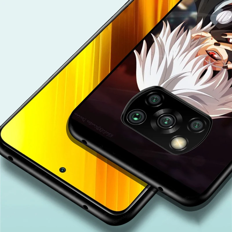 

Black TPU Soft Silicone Cover Japan Tokyo goul for Xiaomi Mi Note 10T 10 Ultra 9T 9 8 Pro Lite SE 5G Phone Case