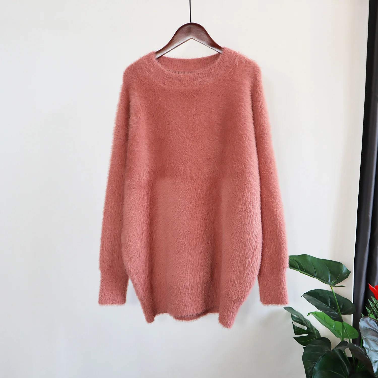 

2022 New V-neck Long Sleeve Sweater Woman wa127