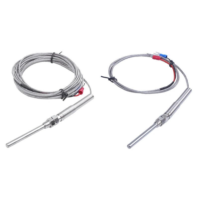 

2X K Type 5Cm Long Probe Thermocouple Sensor Or Temperature Controller