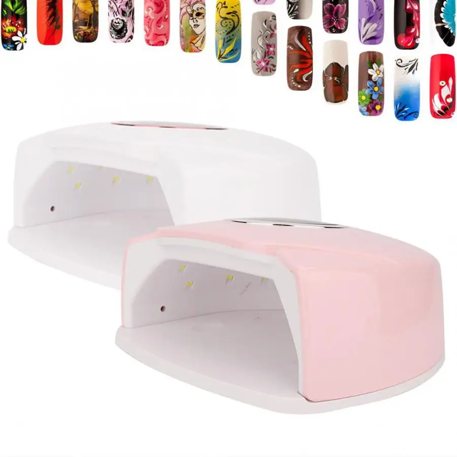 54 Вт/27 Вт двойная мощность ногтей лампа для сушки гель лака Маникюр Сушилка