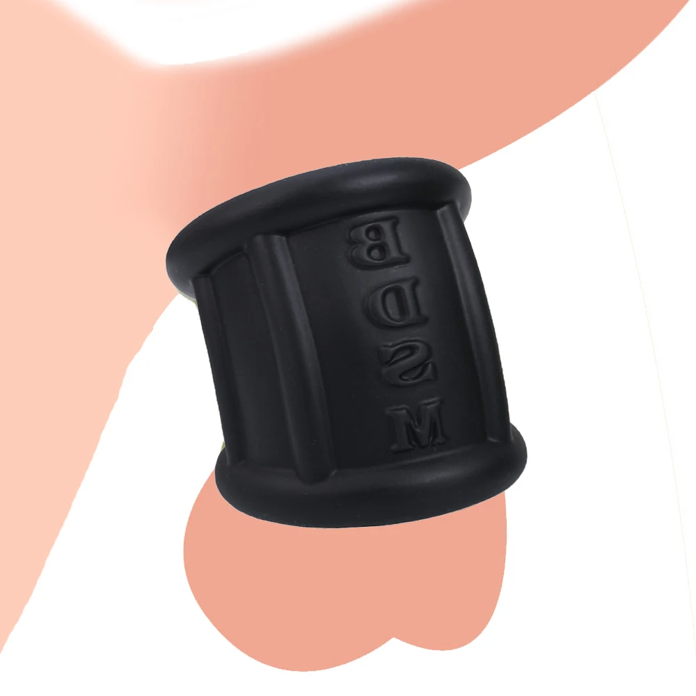 

БДСМ мужской мяч Растяжитель Мошонка кольцо Блокировка сперма пенис сдержание яиц пенис эрекция секс-игрушки для мужчин задержка времени