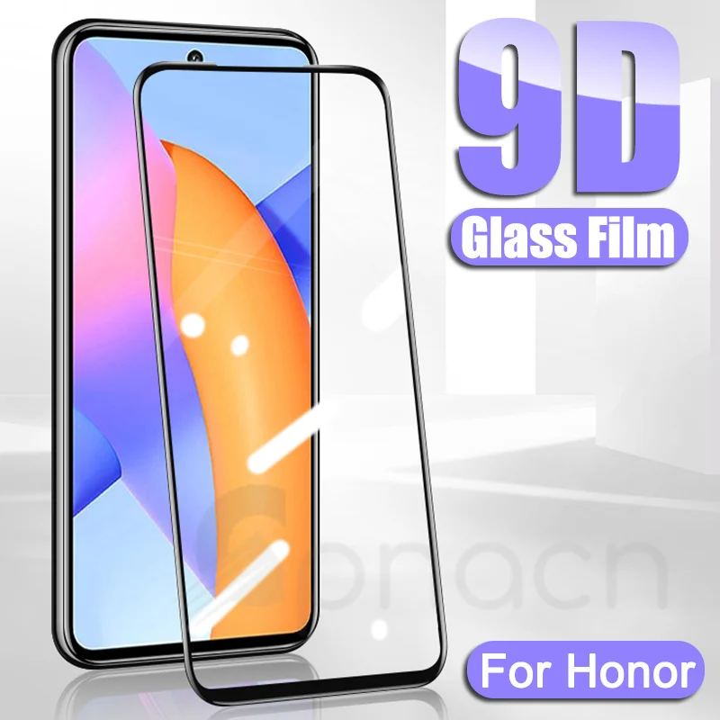 

9D Protective Glass For Honor 10X 9X Lite 9A 9C 9S X10 Tempered Glass Honor 8X 8A 8C 8S 20S 30S 9i 10i 20i 30i 20E Screen Film