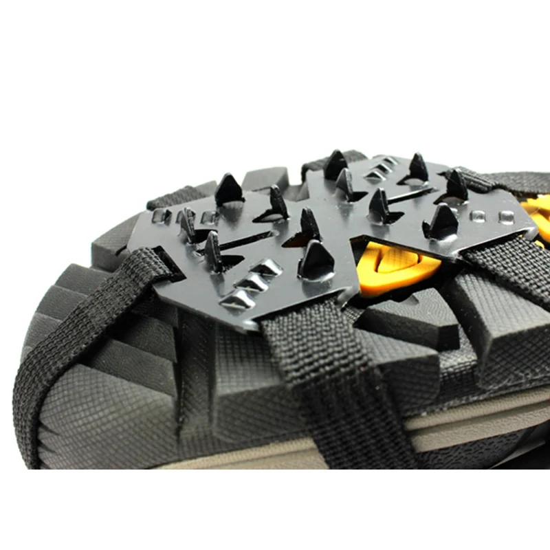 Новинка нескользящая мужская обувь ледяная захватывающая зажимы шипы для