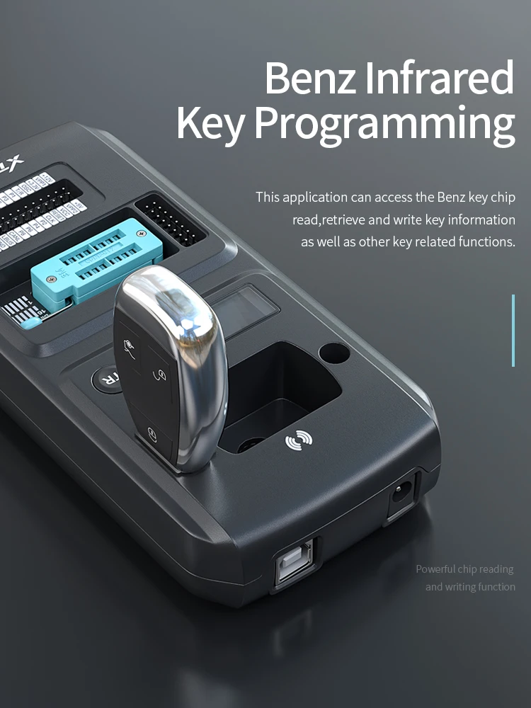 Считыватель XTOOL KC501 чип OBD2/ключ программатор ЭБУ работает с X100 PAD3 A80 H6 для Benz