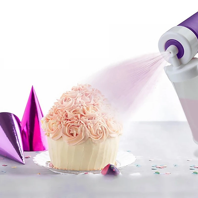 

Manual Cake Spray Gun Cupcake ​Spray Gun Decoration​ Spray Coloring Baking Dessert Kitchen Pastry Nozzle Tool Accessories