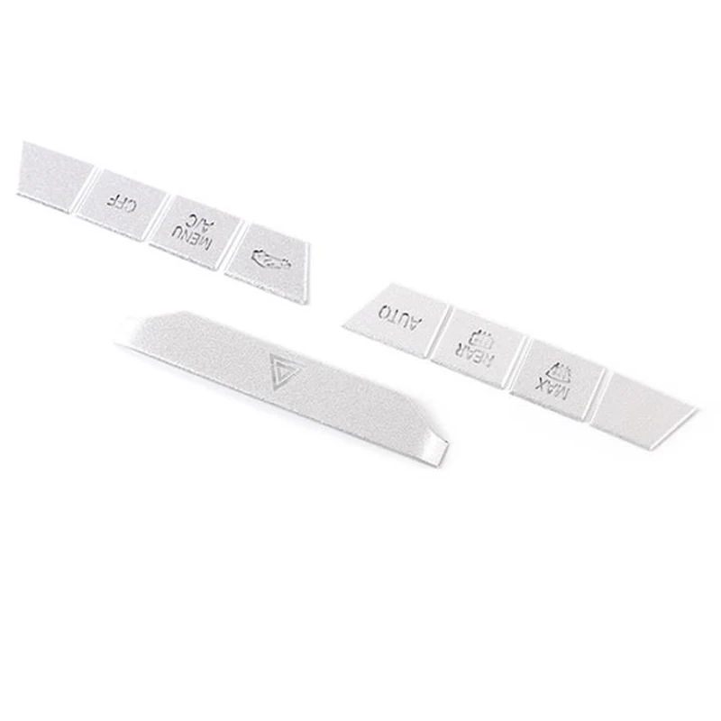 

Car Central Control Air Conditioner Volume Button Sticker Frame Cover Trim for 3 4 Series G20 G28 2020 2021 Accessories