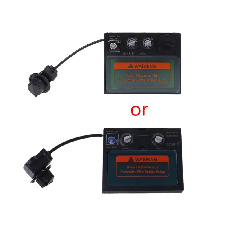 

Solar Auto Darkening Welding Lens for Helmet Mask Automatically Filter Shade High Sensitivity Welders Goggles Eyes P82D
