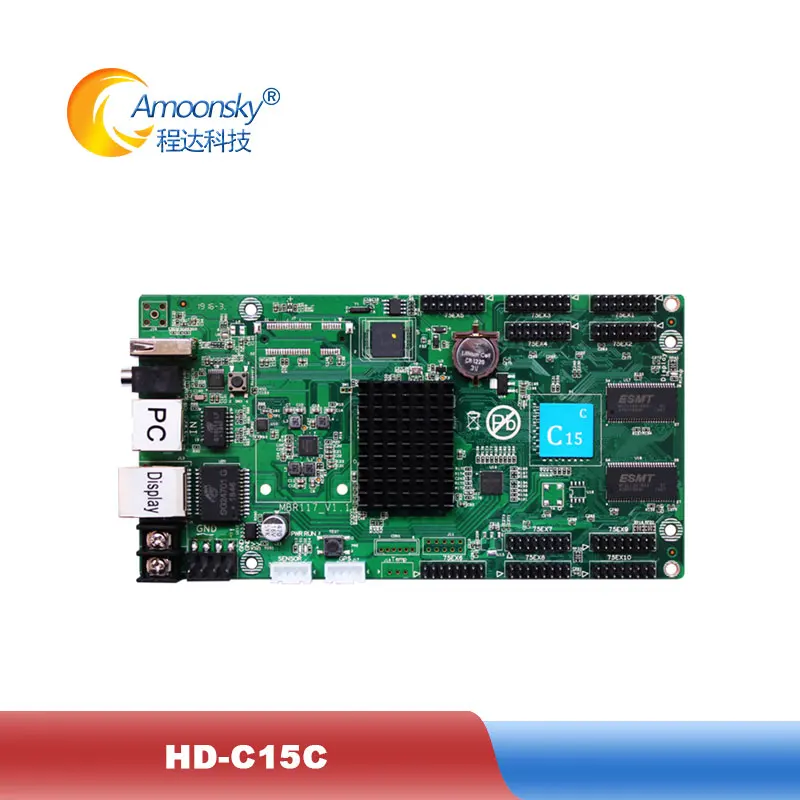 HD-C15C заменяет HD-C10C контроллер светодиодного экрана с 10 светодиодными контрольными картами HUB75E