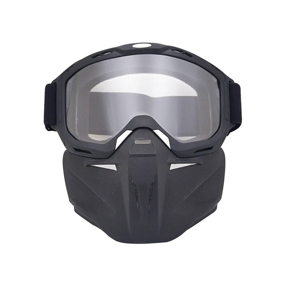 Съемная маска для мотоциклетных очков HD Vision из ТПУ с защитой от раздражения без