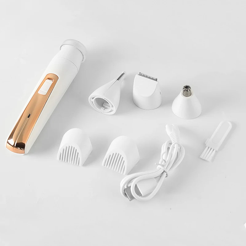 4 в 1 женский эпилятор портативный многофункциональный электрический станок для