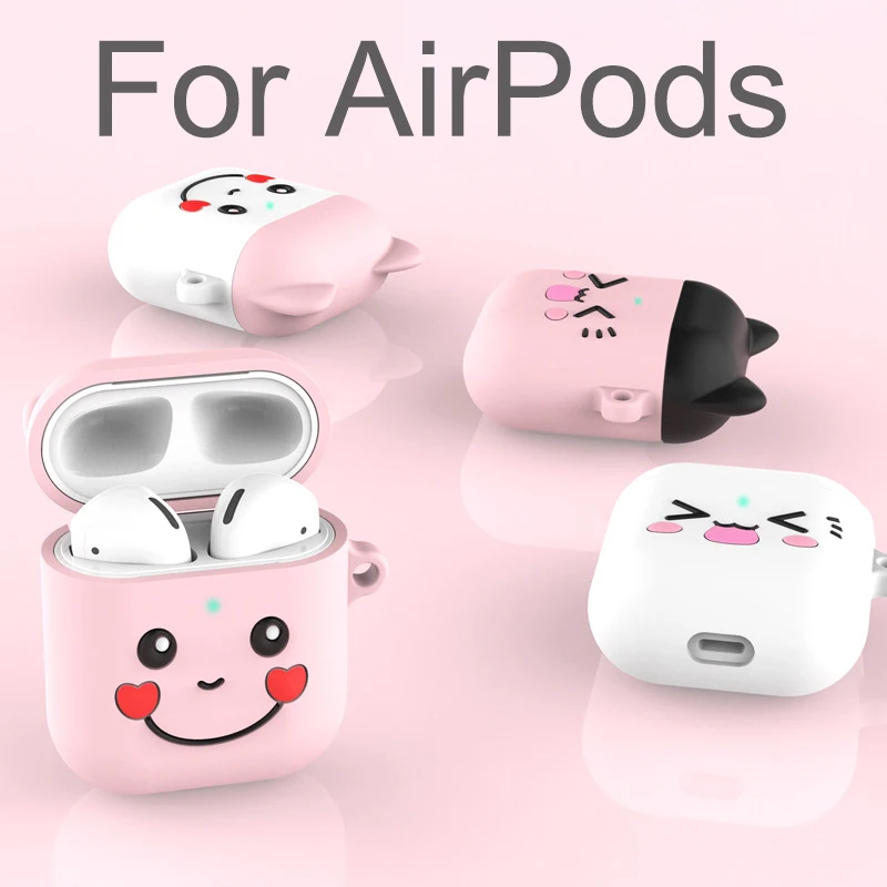 Силиконовый чехол для Apple AirPods беспроводные Bluetooth наушники Air Pods наушников 2