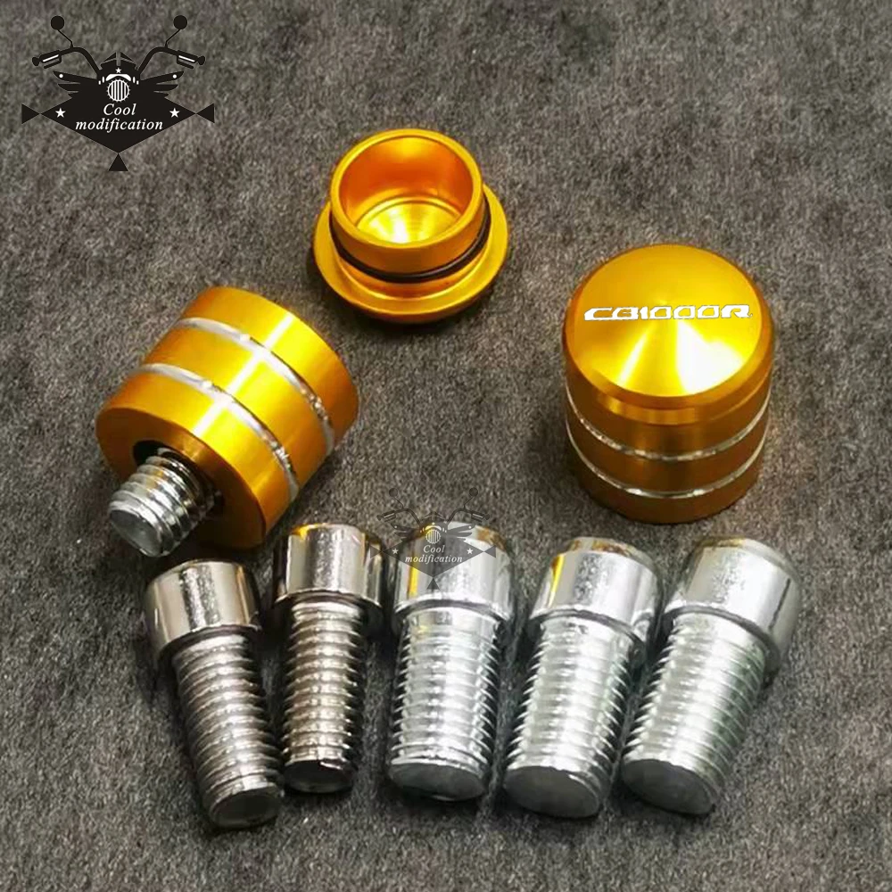

For Honda CB1000R CB 1000R CB1000 R Motorcycle CNC Aluminum Rear View Handlebar Mirror Bolt Screws Mount Adapter