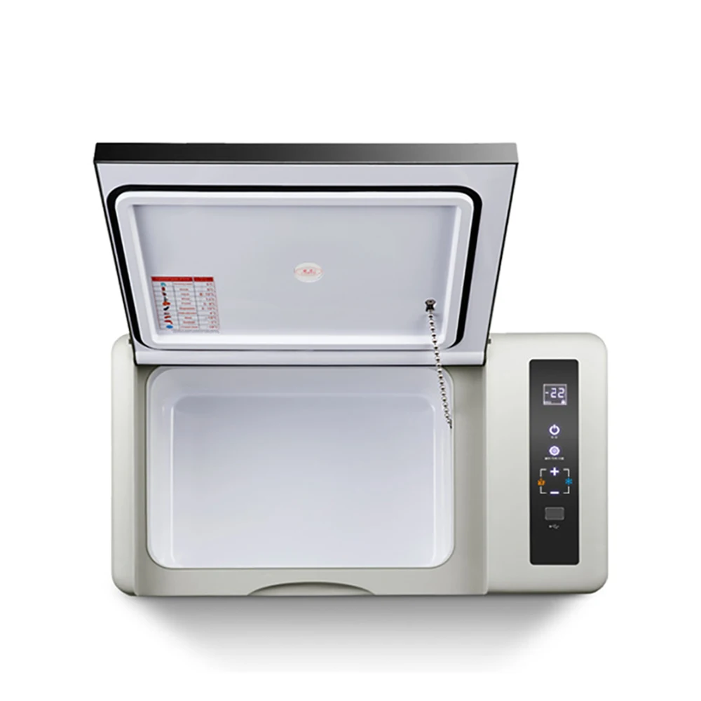 Портативный автомобильный холодильник с функцией замораживания и подогрева 18 л