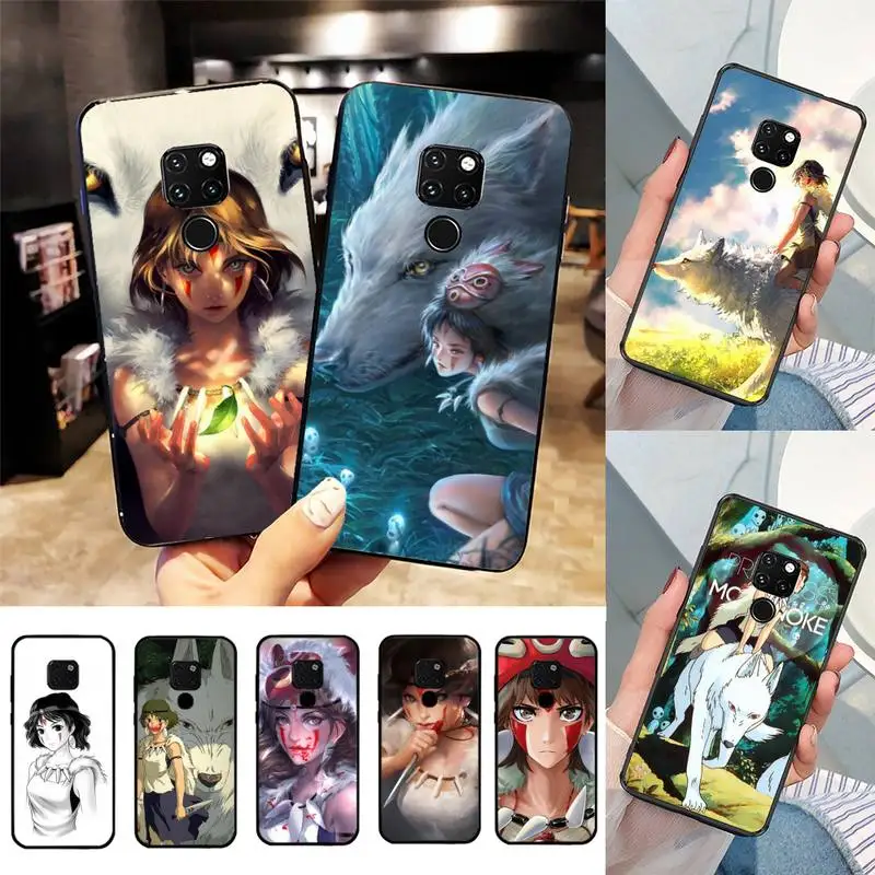 

Yinuoda Japanese Anime Princess Mononoke Phone Case For Huawei Nova3I 3E mate20lite 20Pro 10lite Luxury funda case