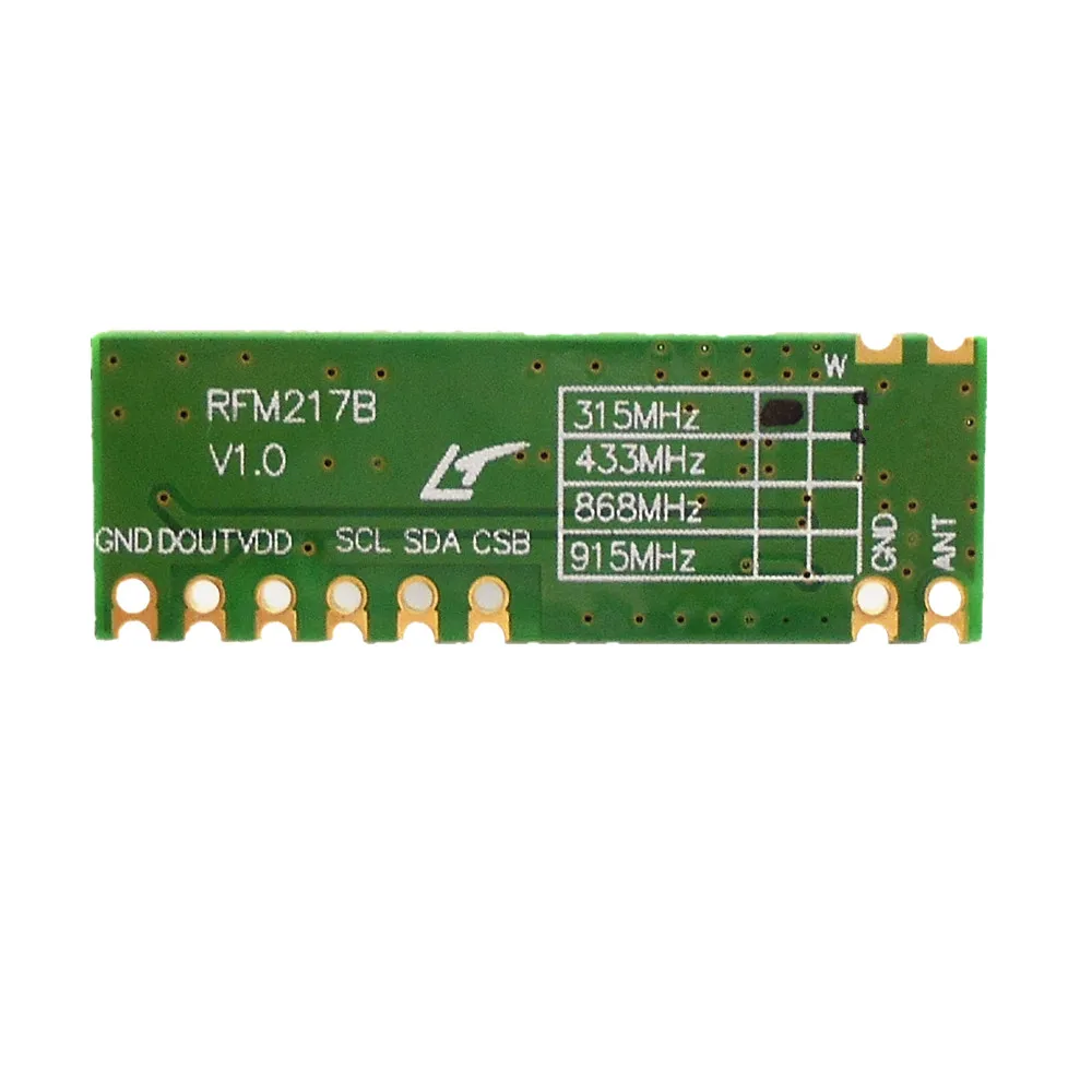 RFM217B Φ приемный модуль 315/433/868/915Mhz 1G Беспроводной радиочастотного