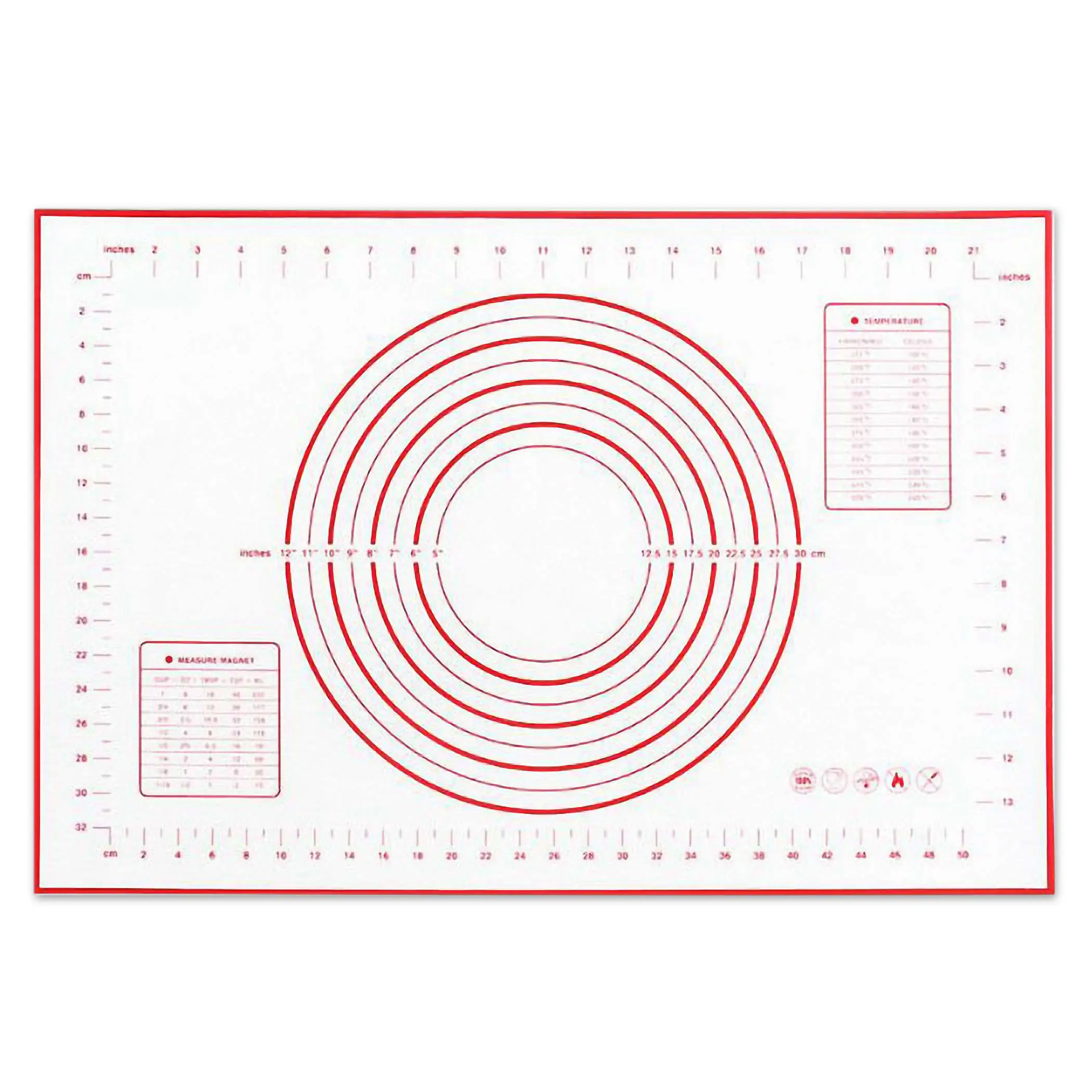 1x силиконовые весы для раскатки теста тестомес DIY коврик лист инструмент выпечки
