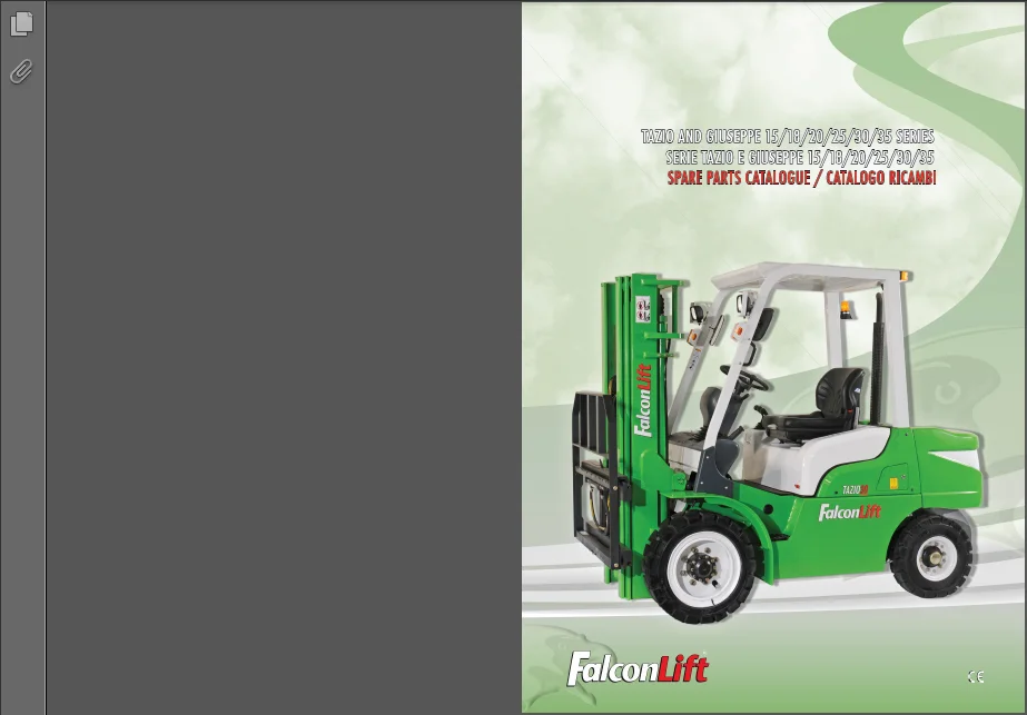 

Вилочные погрузчики Falconlift, запасные части, руководство по сборке книг и эксплуатации