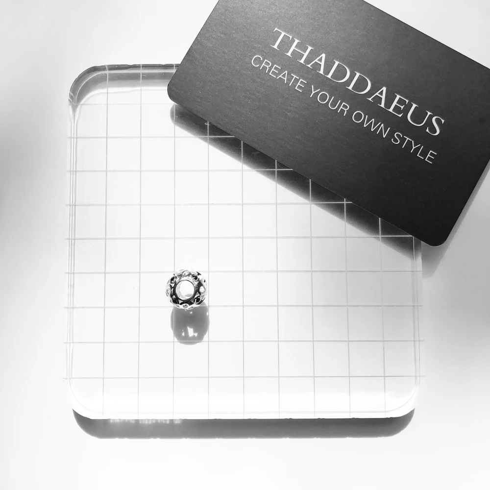 Браслет женский и мужской из серебра с крестом бисера подходит для браслета