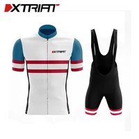 xtriat cycling team bike uniform 2021 summer cycling jersey breathable men mtb cycling shirts maillot ropa ciclismo 9d bib short