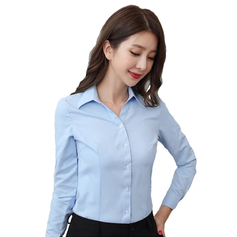 Blouse Women Chiffon Tops And Blouses Office Lady Blouse Long Sleeve Shirts Women Blouses Plus Size Tops Casual Shirt Female