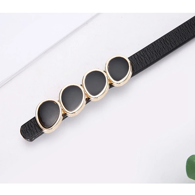 

Fashion Women Belt Leather Female Strap Thin Waistband for Jeans Dress Belt