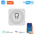 Переключатель Tuya Smart Wifi 10A, беспроводной Таймер, автоматизация умного дома, Совместимость с приложением Alexa Google Home Smart Life