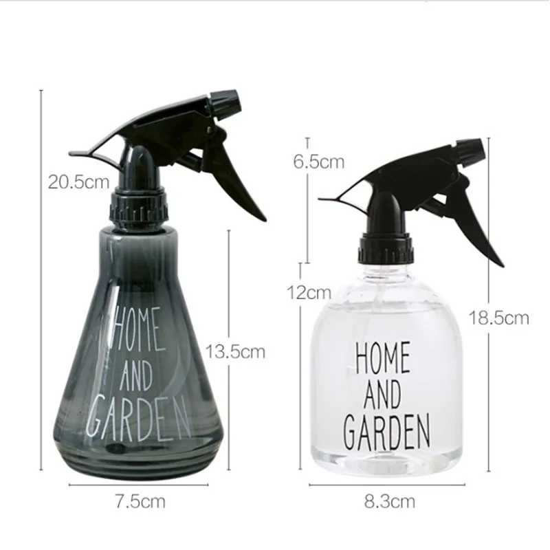 

500ml Plastic Watering Can Plant Flower Spray Bottle Home Disinfectant Hairdressing Home Gardening Multi-purpose Watering Can