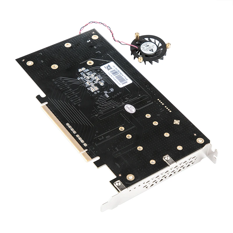 добавьте на карту dual m 2 nvme порт к pcie 30x16