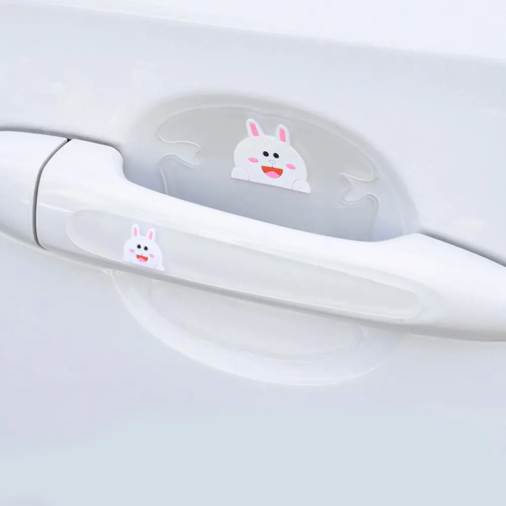

4Pcs Automobile SUV Door Handle Invisible Protector Film Scratch Decal Car Sticker