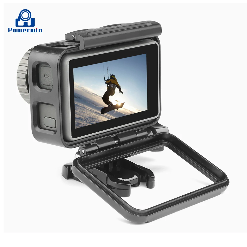 Powerwin боковая открытая защитная рамка чехол для DJI Osmo Action camera Cage оболочка Корпус