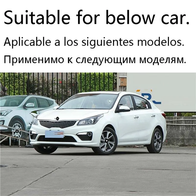 Авто Automovil модифицированные хромированные оконные кузова багажника задние