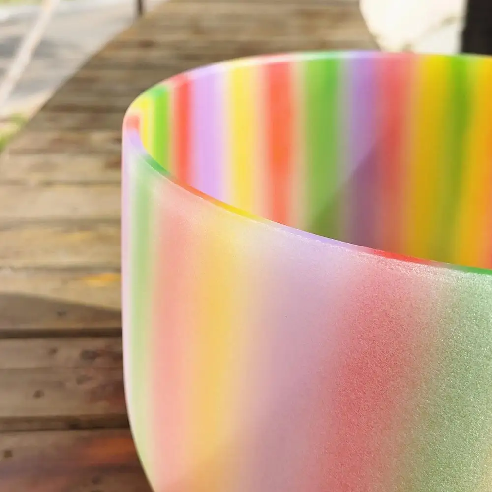 Кварцевая Поющая чаша 8 дюймов 432 Гц |