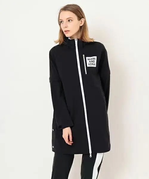 

Women's Fashion Jacket Golf Long Jacket Ultra Thin Sunscreen Windbreaker Two Ways To Wear Detachable Sleeves