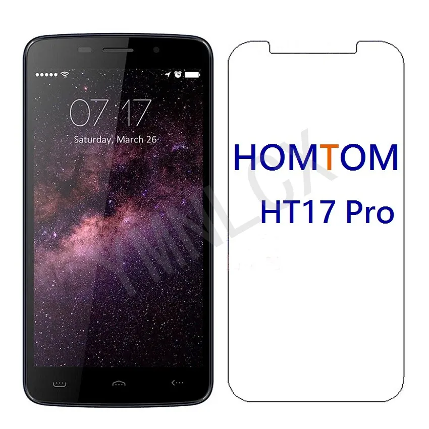 Для Homtom HT17 закаленное Стекло с уровнем твердости 9H Высокого качества Защитная