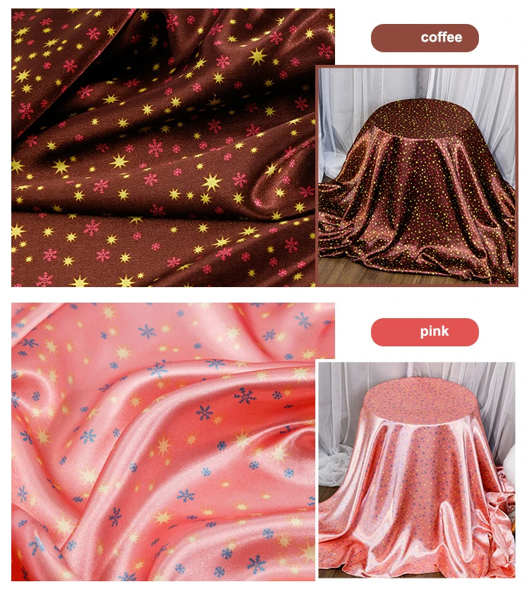 Черный материал с принтом звезд рукоделие сделай сам ткань обивка Атлас|fabric