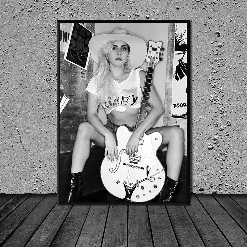 

Stefani Joanne Angelina Germanotta Poster Wall Art Canvas Painting Poster Pictures Office Hospital Living Room Bedroom Decor