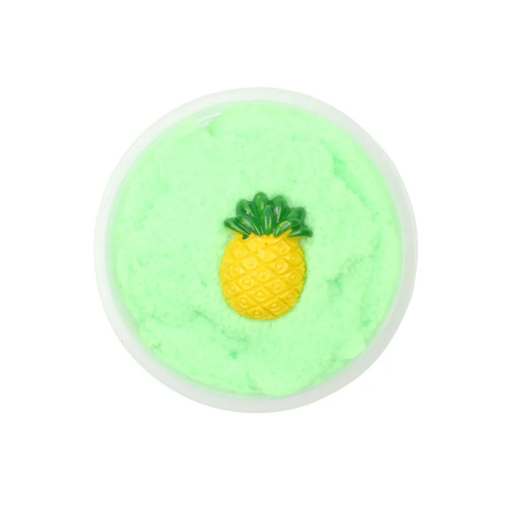 Пушистая модель из пены глиняная игрушка глины под Хрусталь Многоцветный