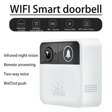 Camera Wireless Doorbell with Camera Security Video Intercom Wifi Door Phone Surveillance Super Mini Digital Door Viewer Bell