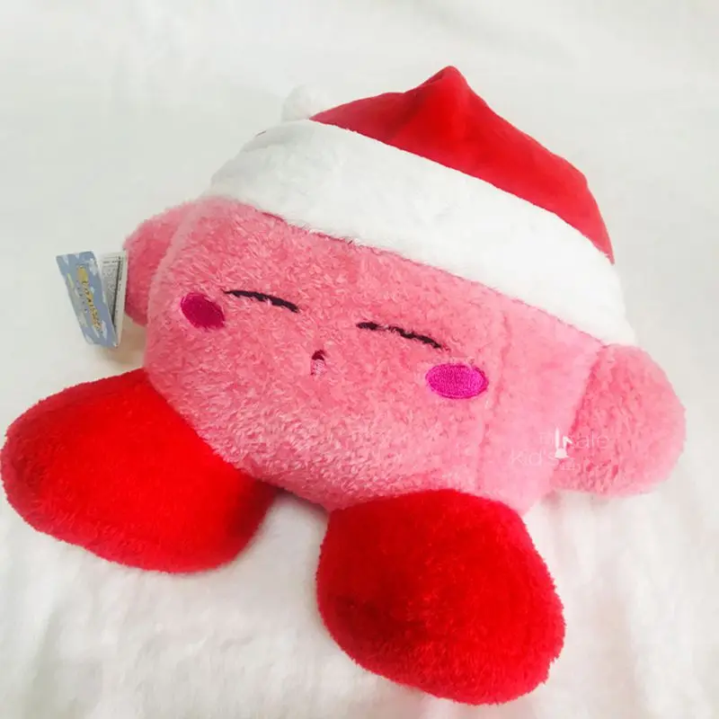 Натуральная Кирби фигурка, плюшевая игрушка звезда Кирби Косплэй Рождественская серия Рисунок Мягкие плюшевые куклы игрушки 20 см* 30 см
