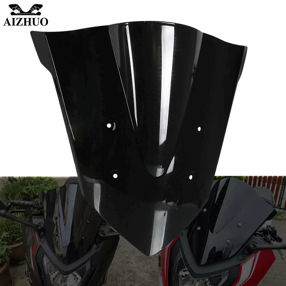 

Motorcycle Windshield Windscreen FOR HONDA 2014 -2017 CBR650F CBR 650F 650 F 2015 2016 Motorbike Wind Screen Deflectors Black
