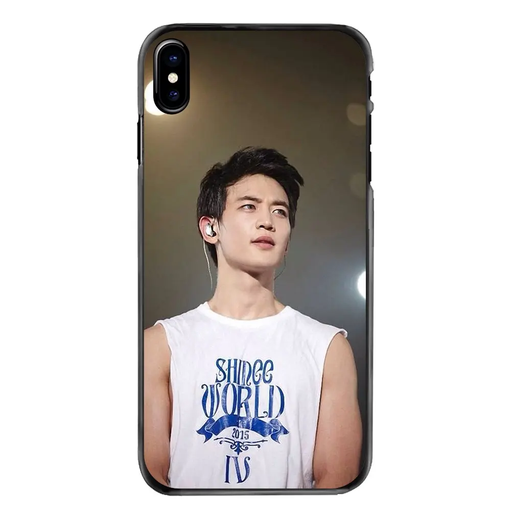 Жесткий кожаный чехол для телефона samsung Galaxy Note 2 3 4 5 S2 S3 S4 S5 MINI S6 S7 edge S9 S8 Plus Jonghyun Key