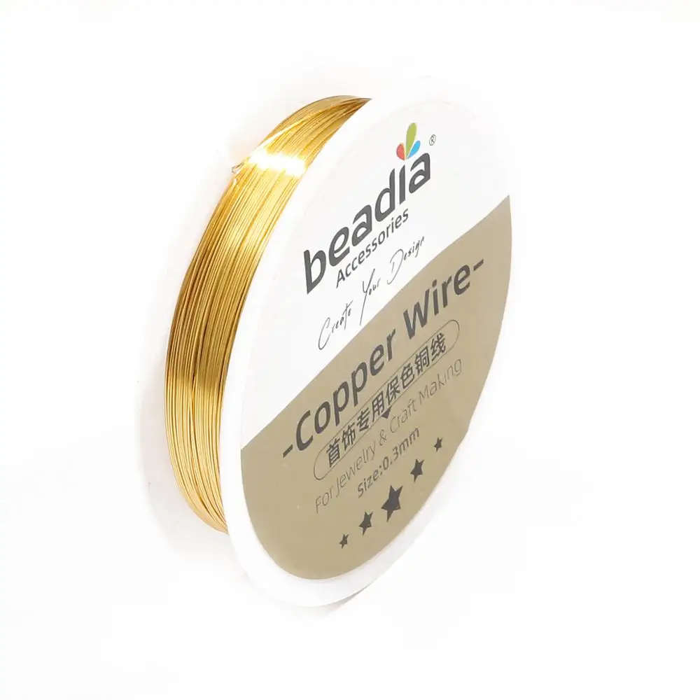 1.5-15M jewelry wire 0.3/0.4/0.5/0.6/0.8/1MM Copper shaping beading string DIY handcraft stringmaterial accessories | Украшения и