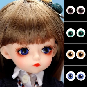 16 аксессуары для шарнирных кукол, 12 мм, стеклянный глазный шар для кукол SD 30 см, для девочек, сделай сам, наряд, игрушки, аксессуары
