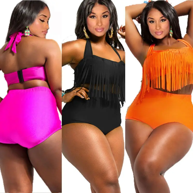 Hot Women High Waisted Plus Size Bikini Briefs Swim Underwear Bottom Summer Bathing Thong Swimsuit Oversize XL XXL 3XL 4XL | Спорт и