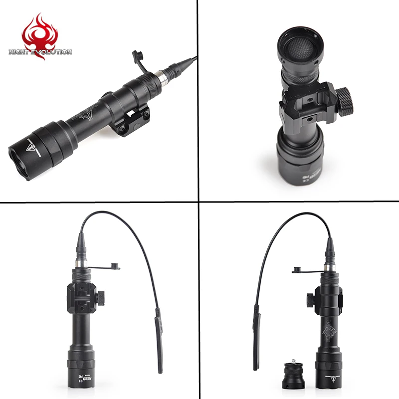 Ночной эволюционный тактический флэш-светильник Airsoftsports M600U Scout светильник Softair тактический светодиодный охотничий фонарь оружейный светильник NE04025