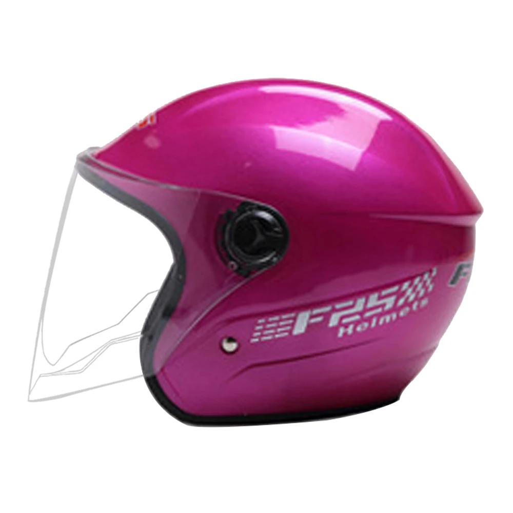 Rose Мотоциклетный шлем с открытым лицом Capacete Para Motocicleta шлем для скутера, гонок, мотокросса, мотошлемы Casco - Цвет: Rose