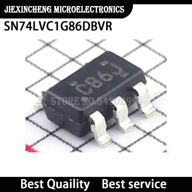 

100 шт., модель SN74LVC1G86DBVR C86 * C86 C86F C86J SN74LVC1G86DBV SN74LVC1G86