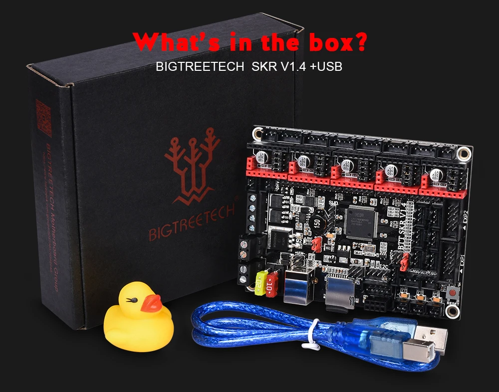 BIGTREETECH SKR V1.4 плата управления BTT SKR V1.4 Turbo 32 бит Wi-Fi части 3d принтера SKR V1.3 MKS GEN L TMC2130 TMC2209 tmc2208