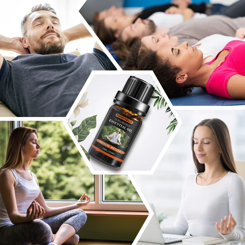 1 шт. органические эфирные масла для снятия стресса и боли |